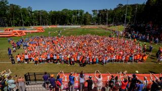 Entertainment evenement op de KNVB Campus